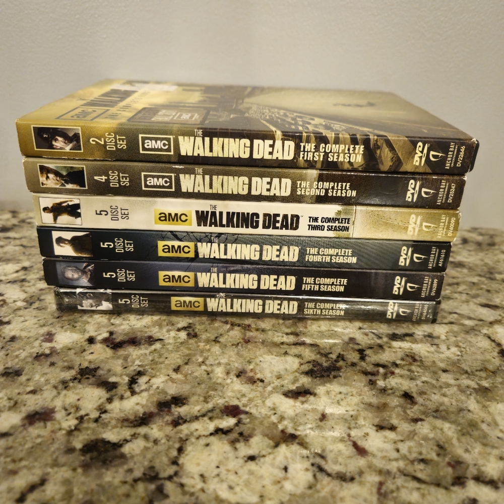 The Walking Dead TV show series seasons 1-6